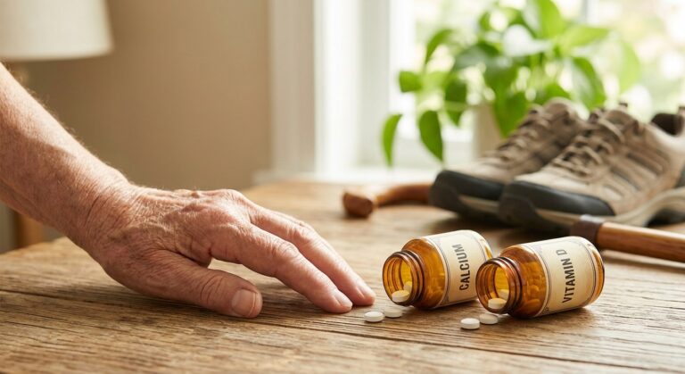 Los suplementos de calcio y vitamina D ofrecen poco o ningún beneficio significativo en la prevención de fracturas y caídas